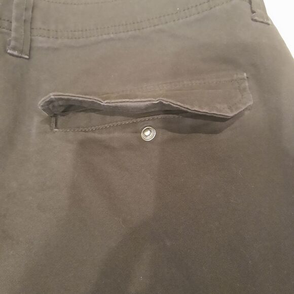 𝅺GEORGE Black Cargo Shorts size 36 - Picture 6 of 8